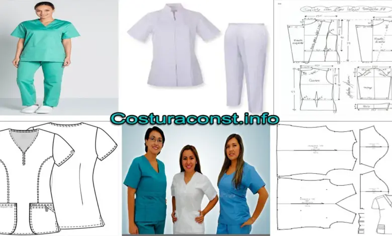 Aprende como hacer un uniforme de enfermera en maquina de coser Aprende como hacer un uniforme de enfermera en maquina de coser