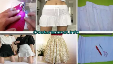 Aprende a como hacer un dobladillo fruncido en una falda en maquina de coser Aprende a como hacer un dobladillo fruncido en una falda en maquina de coser