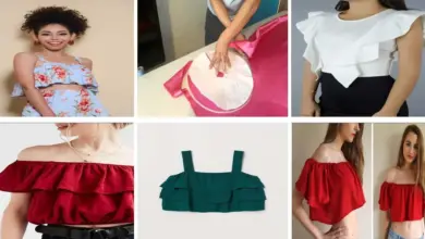 Como confeccionar un top con olanes en maquina de coser Como confeccionar un top con olanes en maquina de coser