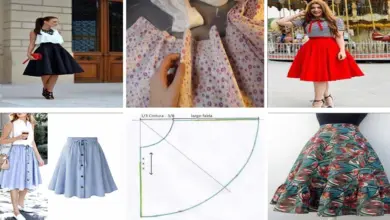 Aprende como hacer el patron y confeccionado de una falda circular Aprende como hacer el patron y confeccionado de una falda circular