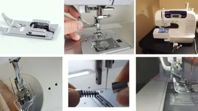 Como cambiar el pie de prensatela en la maquina de coser paso por paso Como cambiar el pie de prénsatela en la maquina de coser paso por paso